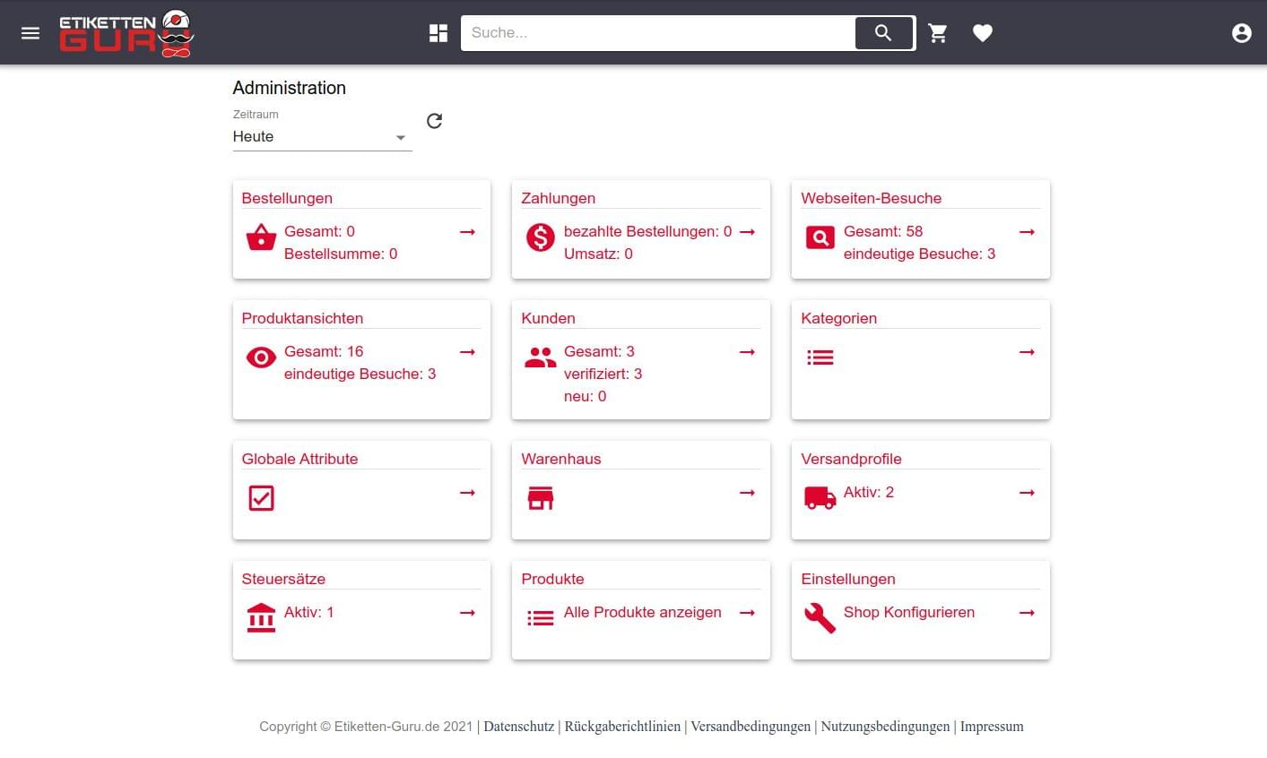 Intuitiv bedienbarer Onlineshop Intuitiv bedienbarer Onlineshop